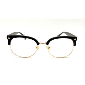 MUSE 31-M10033 BLACK GOLD EYEGLASSES SUNGLASSES FRAMES 51-18